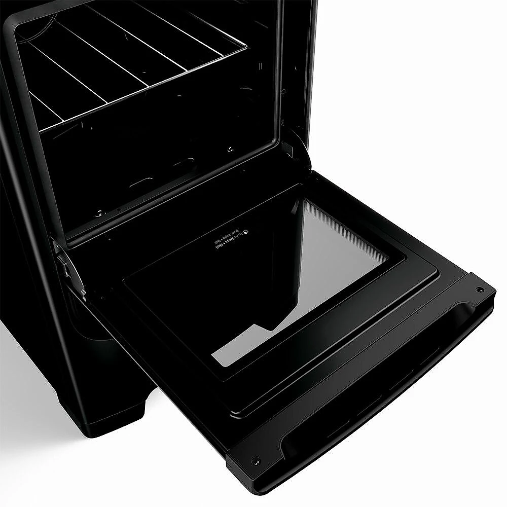 Fogão 4 Bocas Consul CFO4VBE com Mesa de Vidro e Grades Individuais Super Estáveis, Preto
