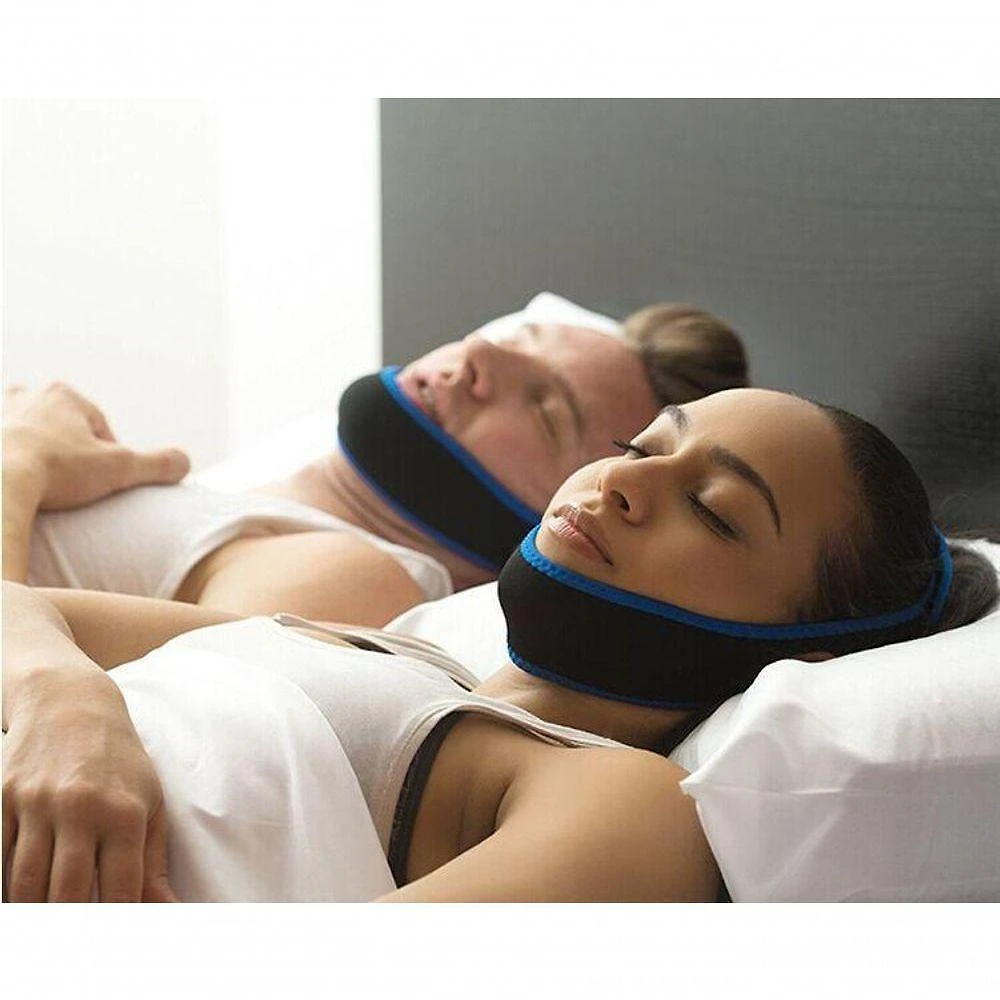 Faixa Cabeça Anti Ronco Ajustável Para Dormir Melhor