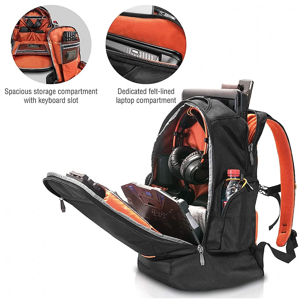 EVERKI EKP117B Mochila para Laptop, Preto