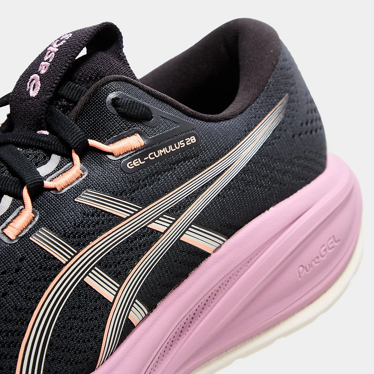 Tênis Asics Gel-Cumulus 28 Feminino Preto+Roxo - 34