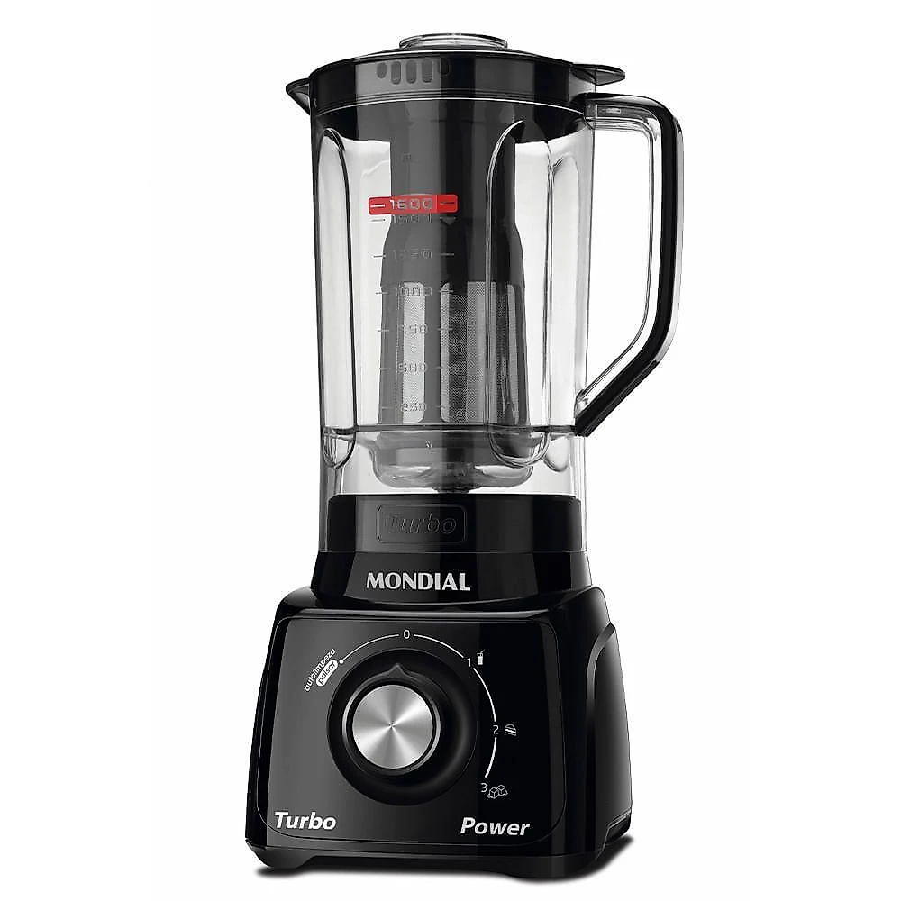 Liquidificador Mondial Turbo Power L-99-fb Liquidificador-127v-preto 110V