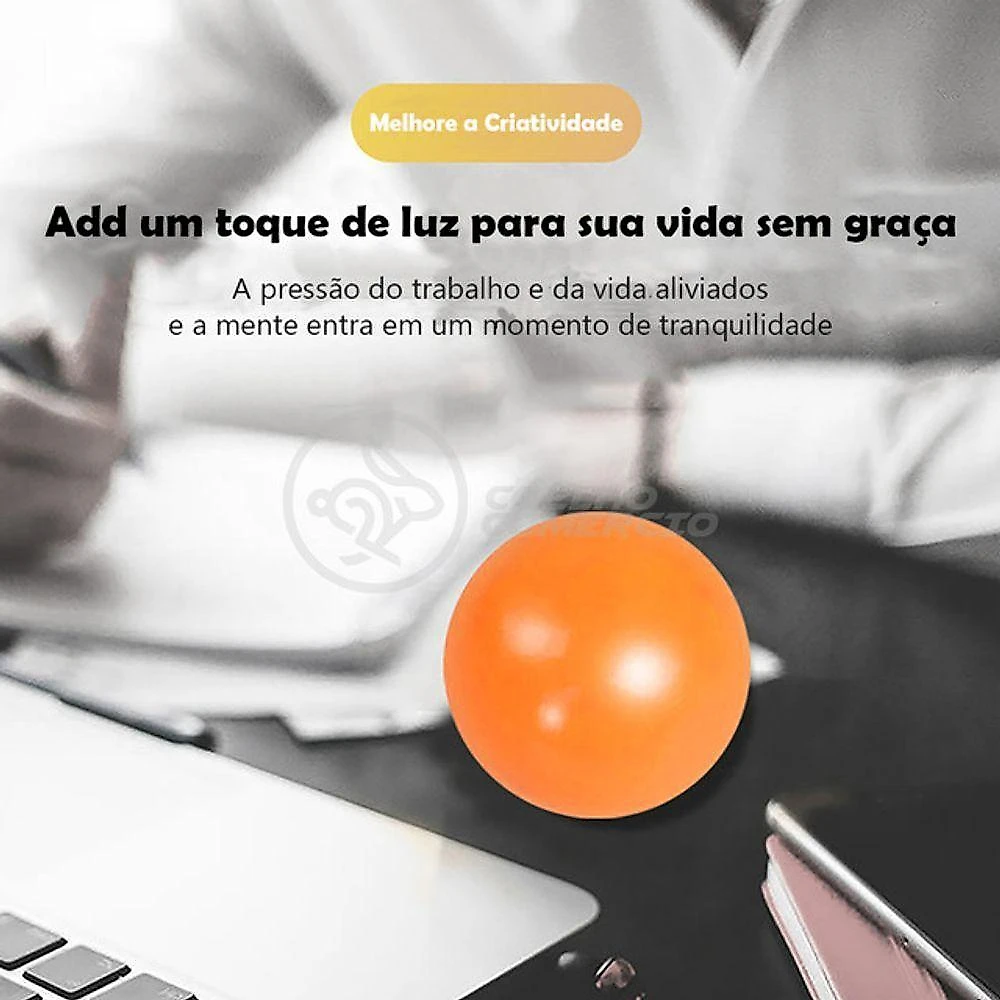 Fidget Toy Bolinha Globble Anti Stress De Apertar