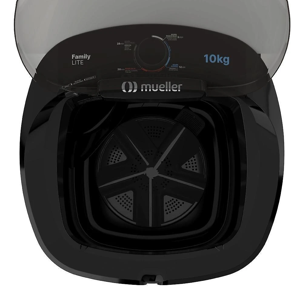 Tanquinho Mueller 10kg Family Lite Preto - 220v