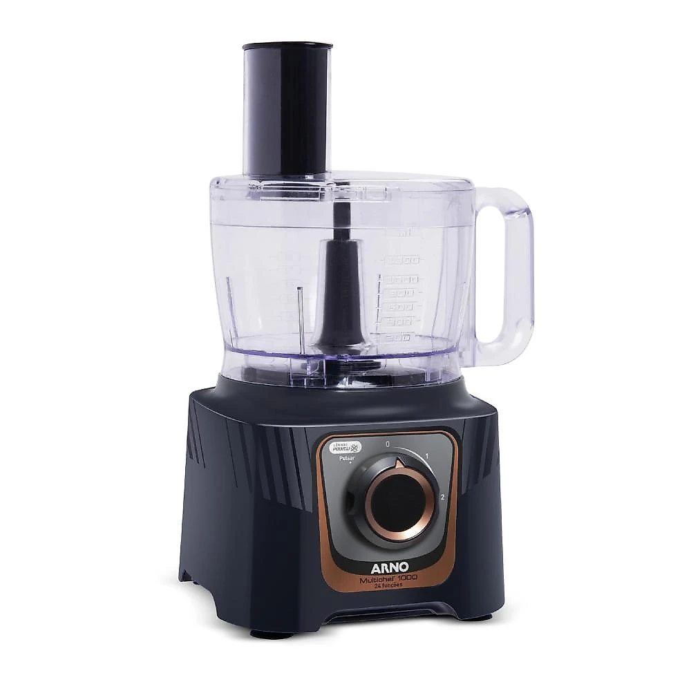 Multiprocessador arno multichef mp72 1000w 24 funções com liquidificador 110