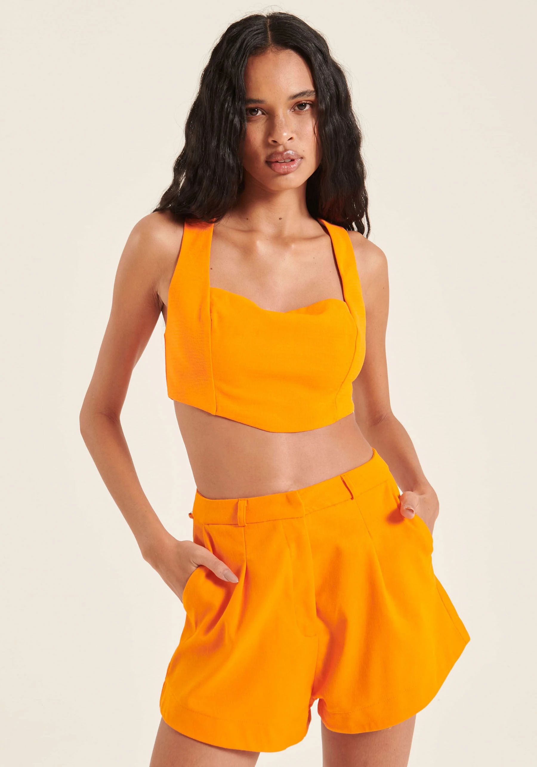 Blusa Cropped Corset