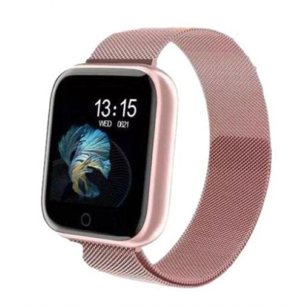 Smartwatch Aquilae P70 Pro Monitoramento de Saúde Contínuo Bateria Duradoura Rosê