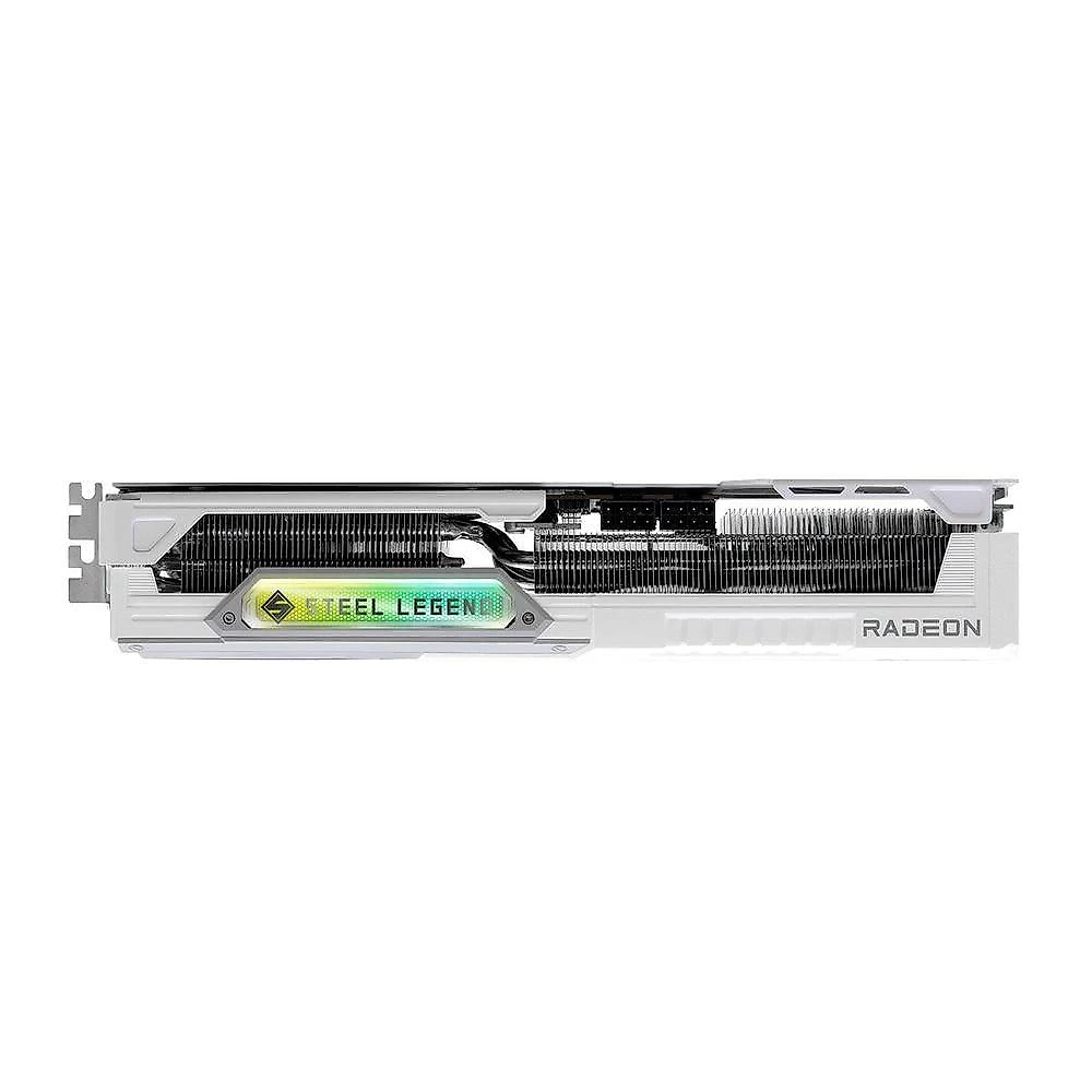 Placa de Vídeo Asrock RX 9070 Steel Legend OC 16GB GDDR6 com Saídas HDMI 2.1b e Displayport 2.1a
