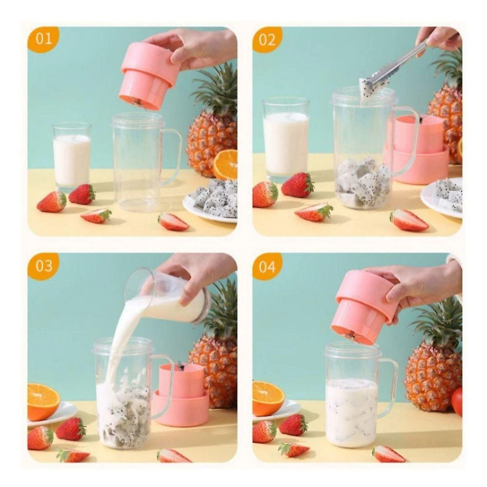 Copo Mixer Portátil Elétrico Recarregável OEM Copo Caneca Liquidificador Mini Juicer 420ml 110V