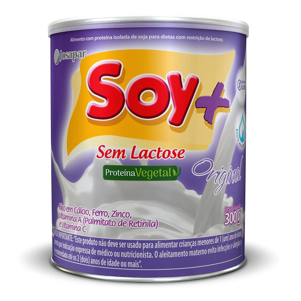 Soy Mais Sem Lactose Original Lata 300g