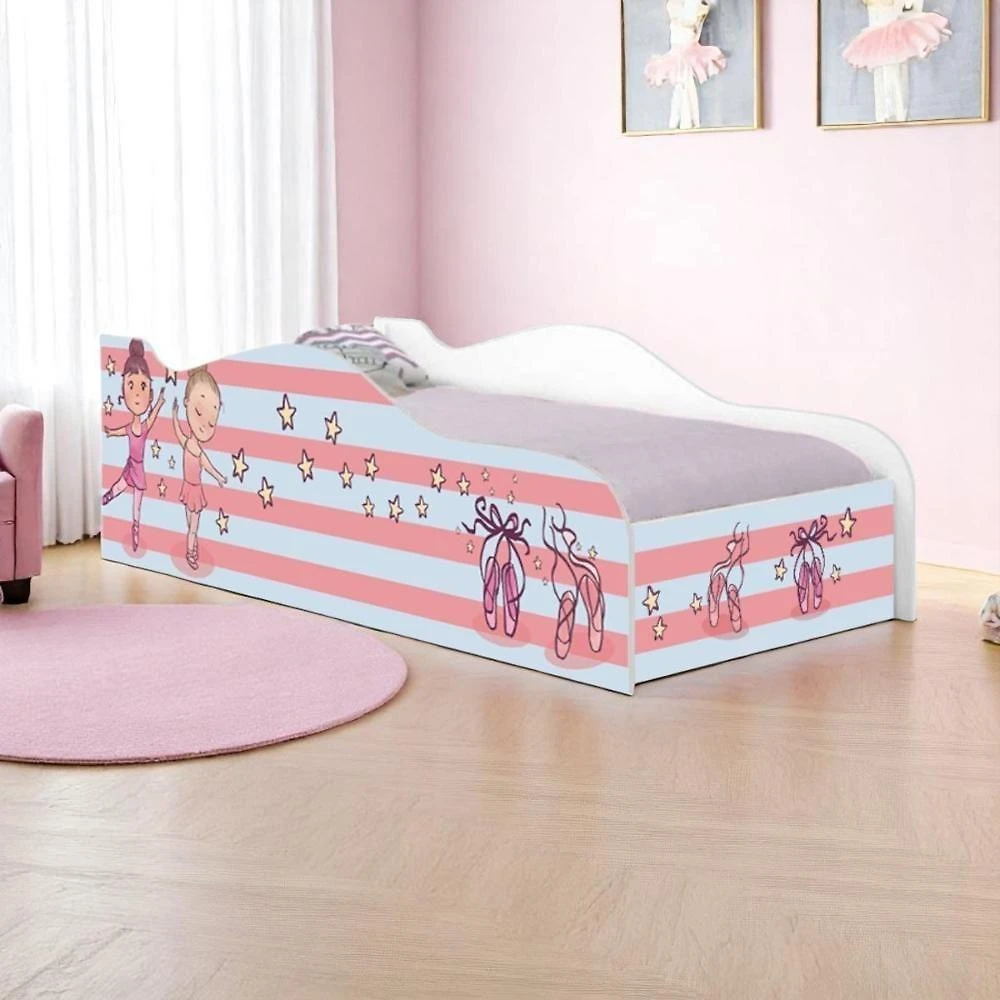 Cama Solteiro Glow Bailarinas Meninas Solteiro