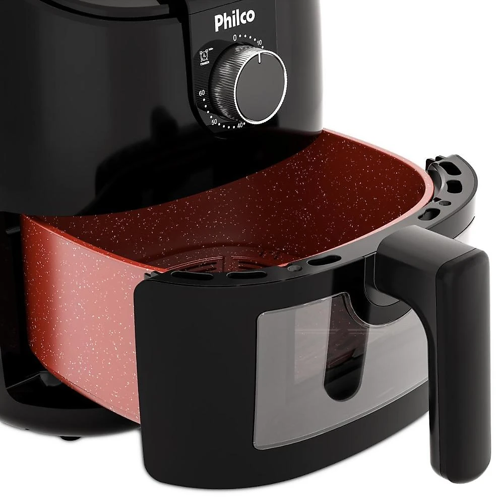 Fritadeira air fryer philco paf40a 4 litros revestimento redstone 220v