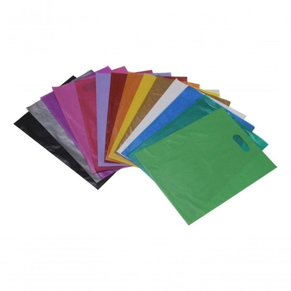 Sacolas Plásticas Recicladas Higipack 45x60 Boca de Palhaço 1KG Azul Tiffany Uso Geral