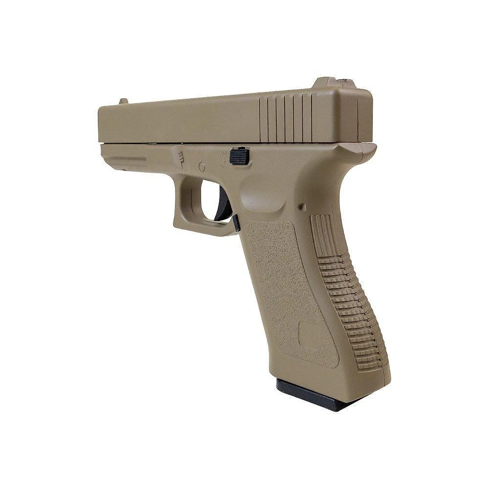 Pistola De Airsoft G19 Vg Gk-v20 Tan Metal Mola 6mm - Rossi