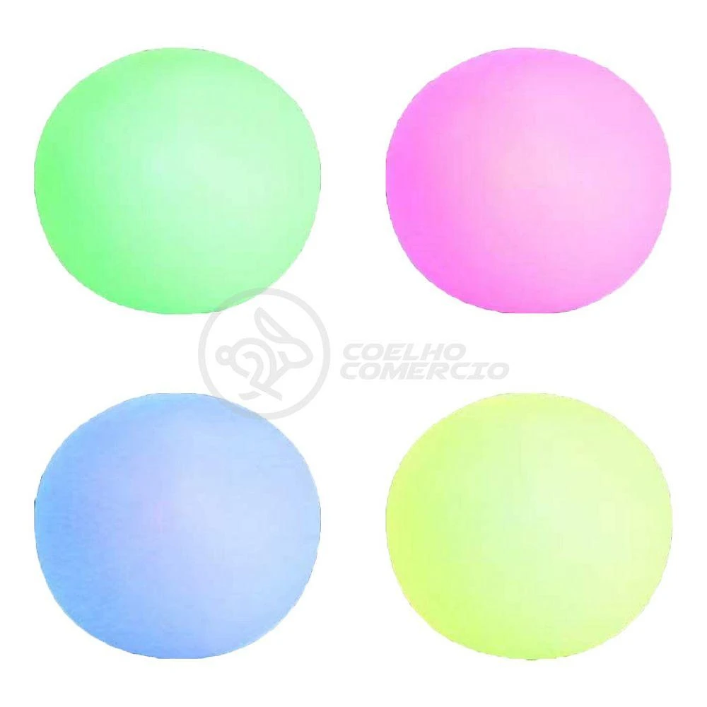 Fidget Toy Bolinha Globble Anti Stress Fluorecente