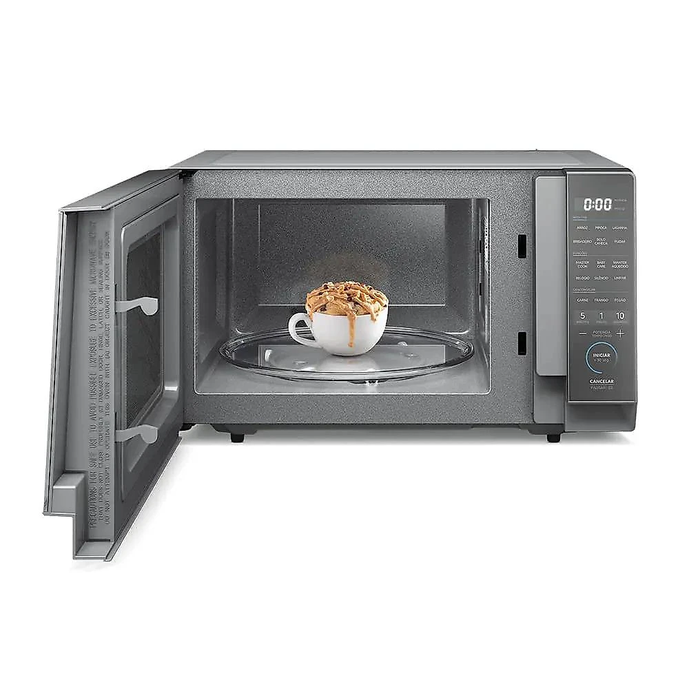 Micro-ondas Midea 27L Prata Porta Espelhada MasterCook MHP27S1 220V