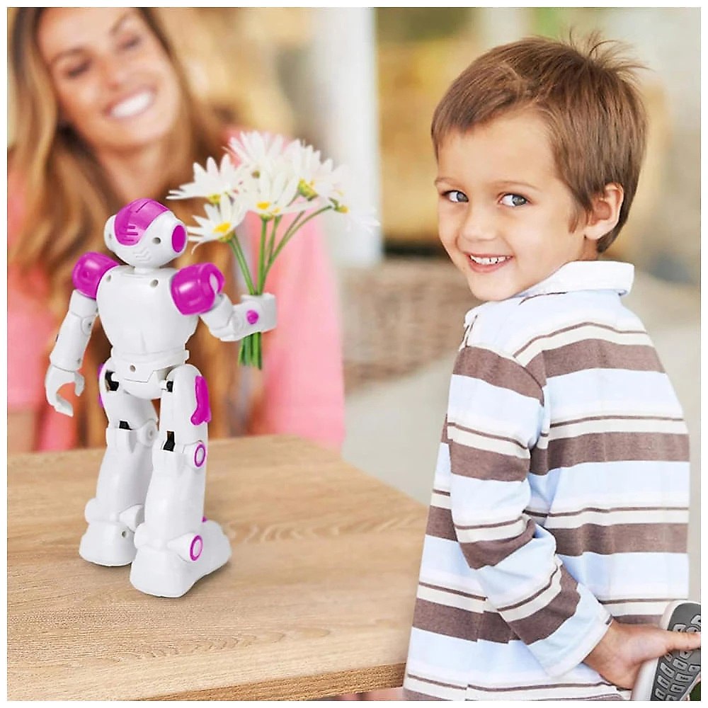 Robô Interativo KingsDragon RC para Crianças, Controle por Gestos, Programável, Presente de Aniversário para Crianças de 3 a 8 anos