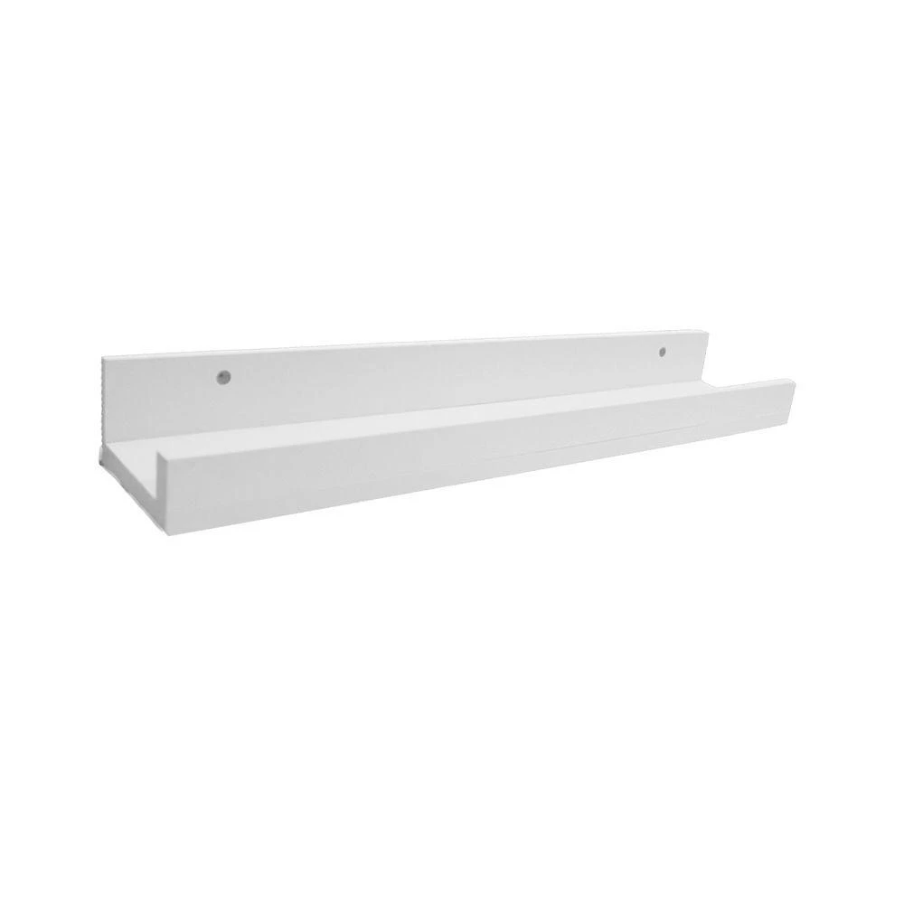 Prateleira para Temperos Prateleira Tempero Simples 50CM MDF Branco