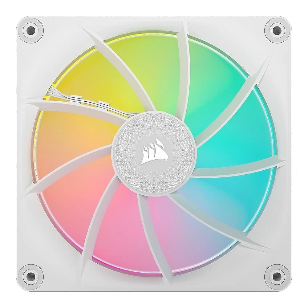 Kit com 2 Ventoinhas Corsair LX RGB Series, iCUE LINK LX140, 140mm, Branco - CO-9051032-WW