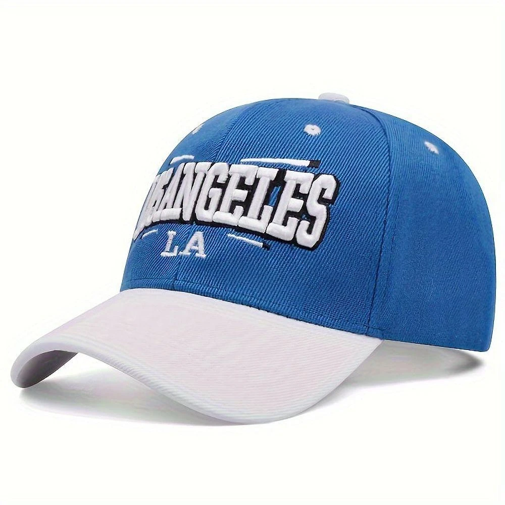 Boné de Beisebol Emaús Acessórios Vintage Moderno Acrílico Azul Feminino