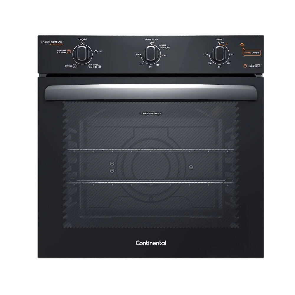 Forno de Embutir a Gás OC8GM 80 Litros Continental