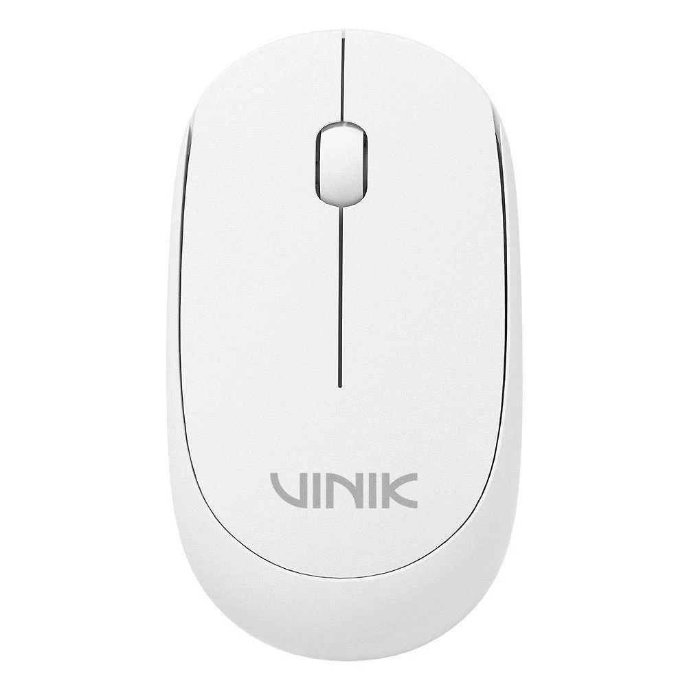 Mouse Sem Fio Vinik Feather Vf120 1200dpi - Branco
