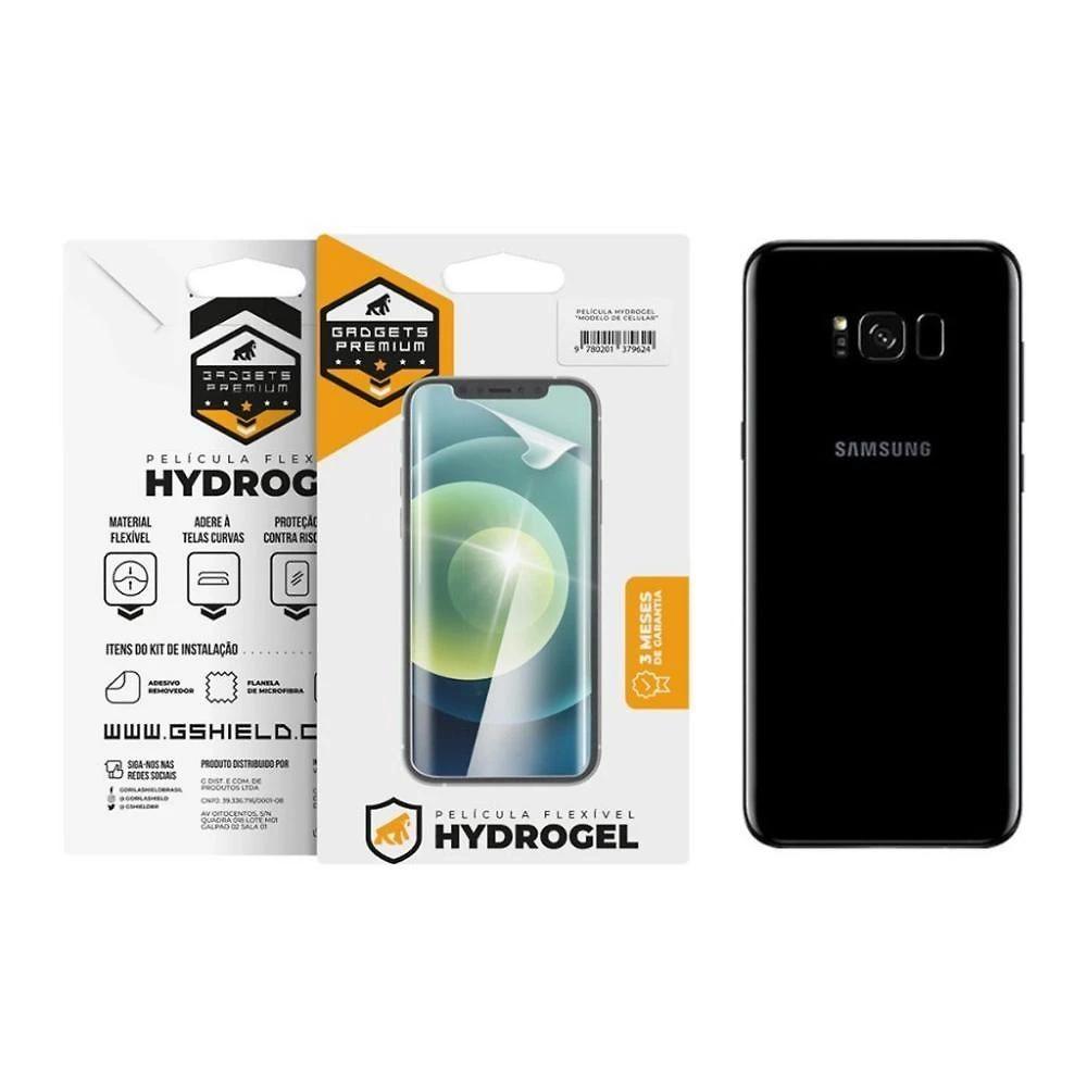 Película Traseira De Hydrogel Para Samsung Galaxy S8 Plus - Gshield
