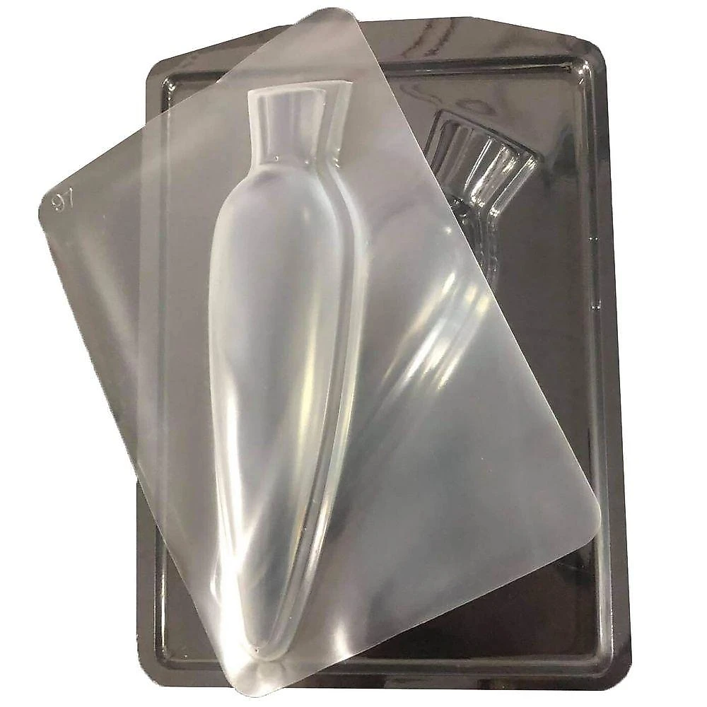 Forma De Silicone Para Chocolate - Cenoura - 4 Unidades