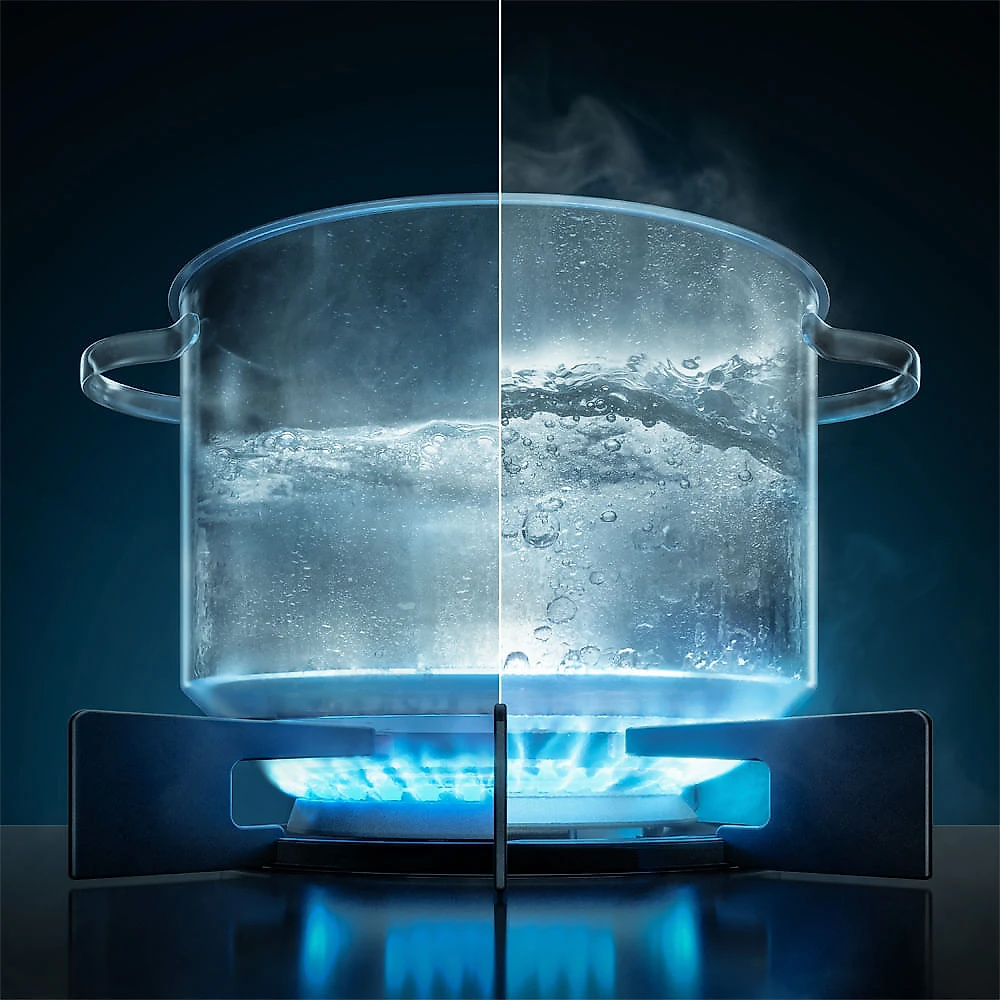 Fogão de Embutir Electrolux de 05 Bocas Experience com Mesa Vidro e Grill Preto - FE5EB 110