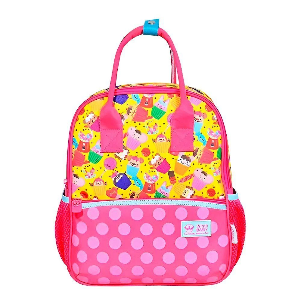 Mochila Infantil GXM Bolsa Baby Docinhos Poliéster 25,5cm X 23cm X 10cm Rosa Feminina