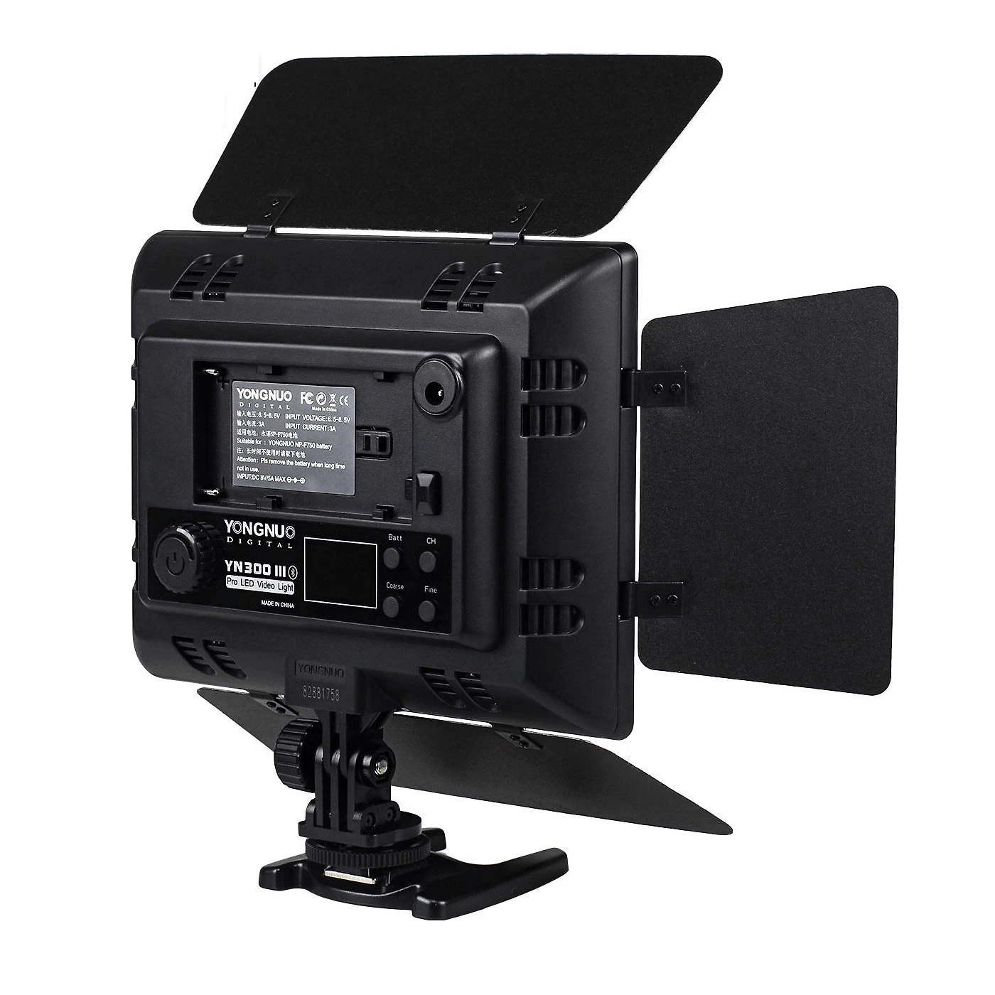 Kit Painel Iluminador Led Yongnuo YN300 III Cor Variável com Fonte DC 12V 5Amp (Bivolt)
