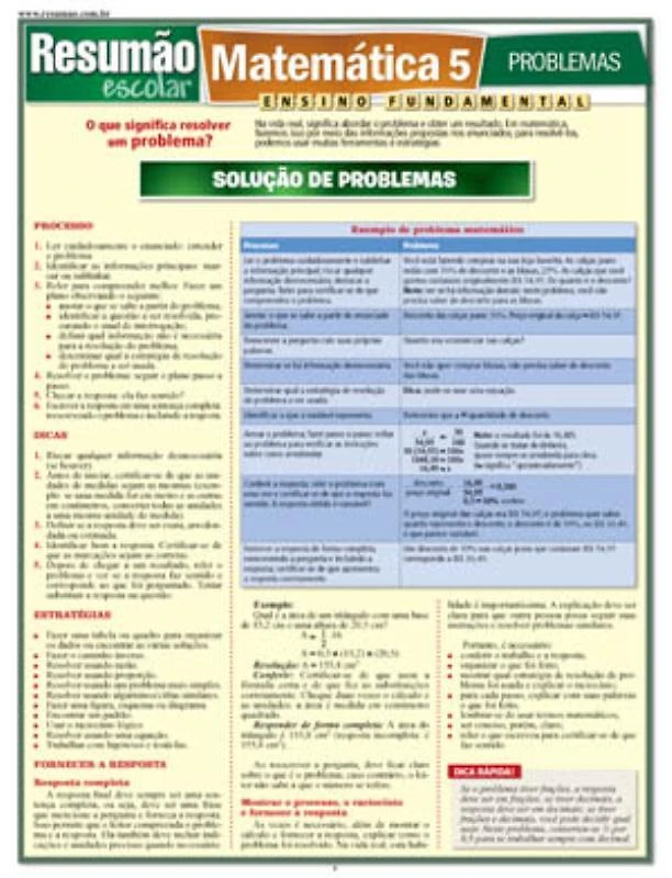 Matematica 5 - Problemas