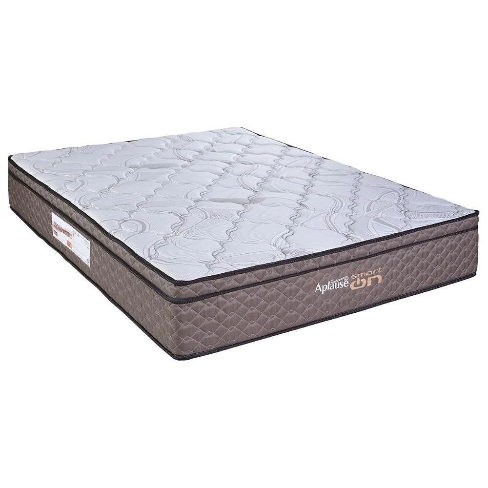 Colchão Casal Espuma D45 Aplause Smart Brown (138x188x26) - Paropas