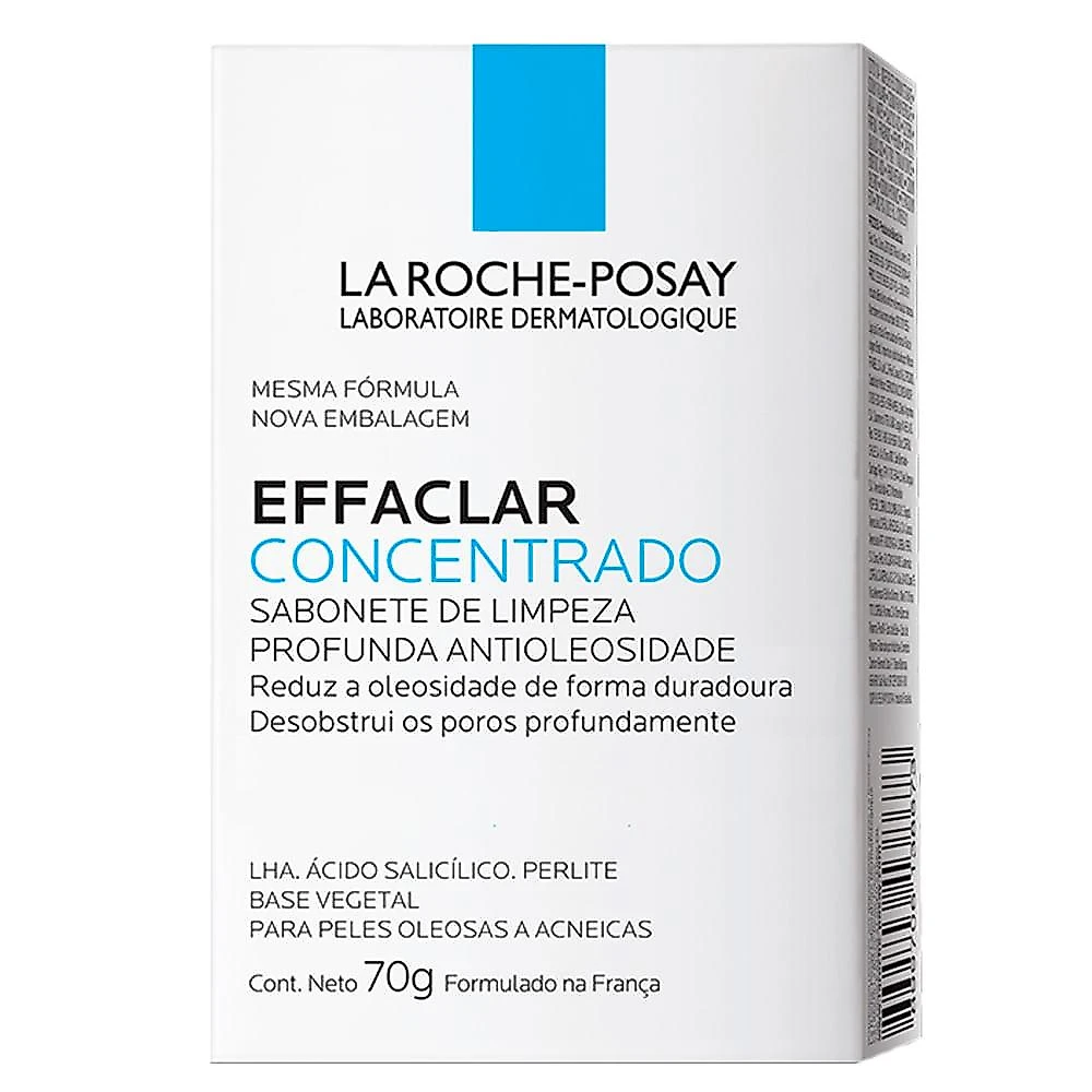 Sabonete em barra facial la roche posay - effaclar concentrado 70g