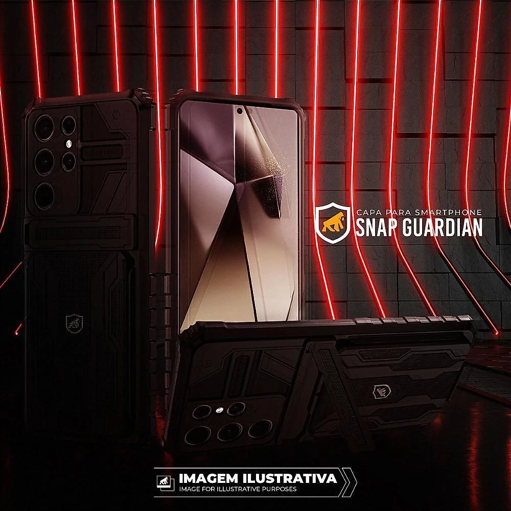 Capa Case Capinha Para Samsung Galaxy S25 Plus - Snap Guardian - Gshield