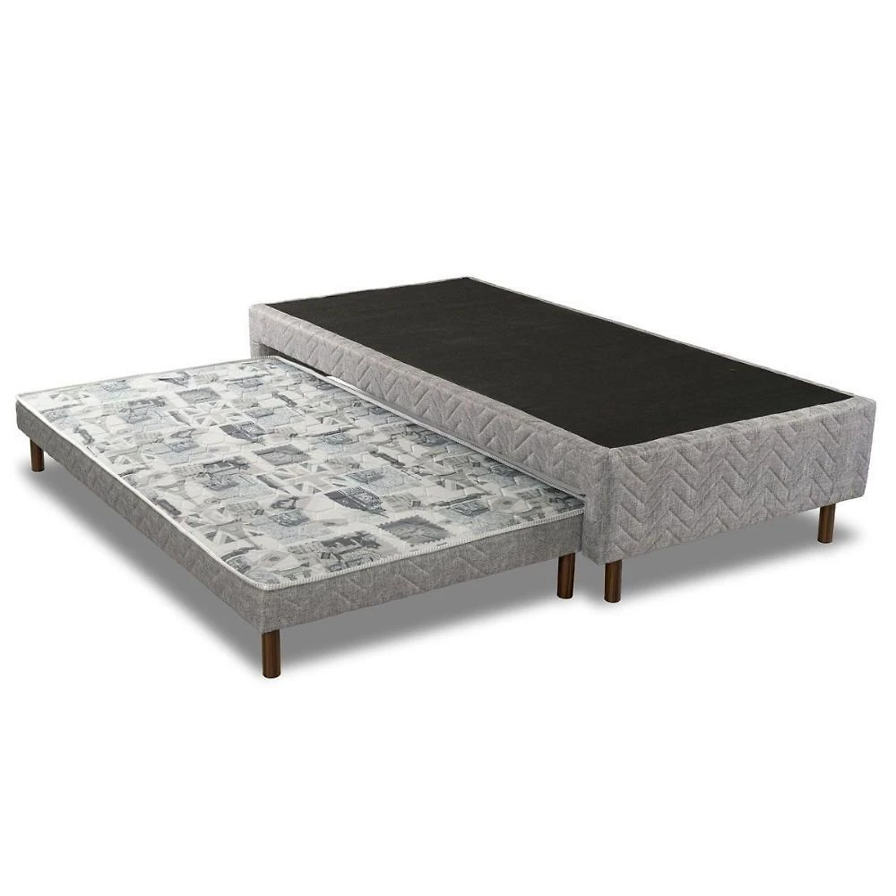 Cama Box Base C- Auxiliar Solteiro Sommier D28 (88x188x39) - Kappesberg