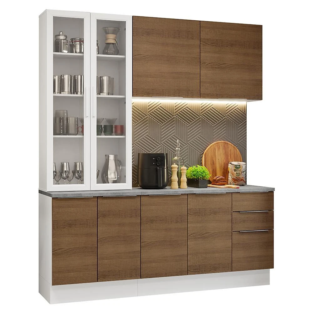 Armário de cozinha compacta 190cm stella madesa 03