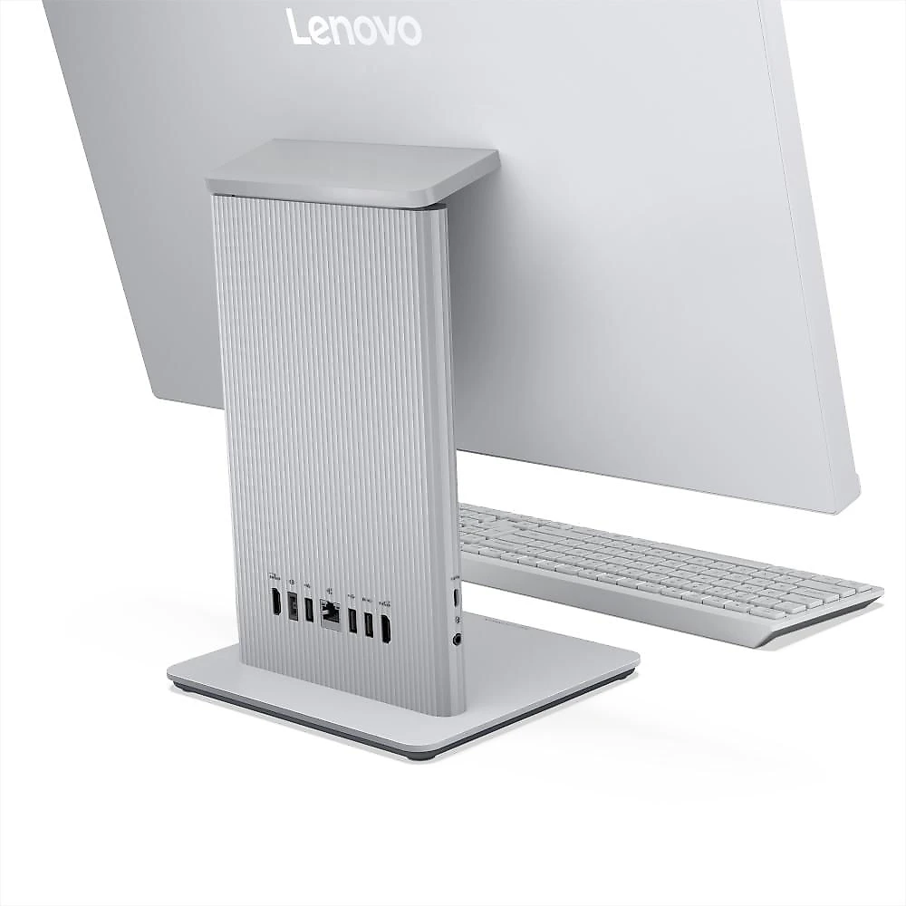 Computador All in One Lenovo IdeaCentre AIO 24IRH9 Intel Core i5-13420H 16GB 512GB SSD Windows 11 - F0HN00UHBO Cloud Grey