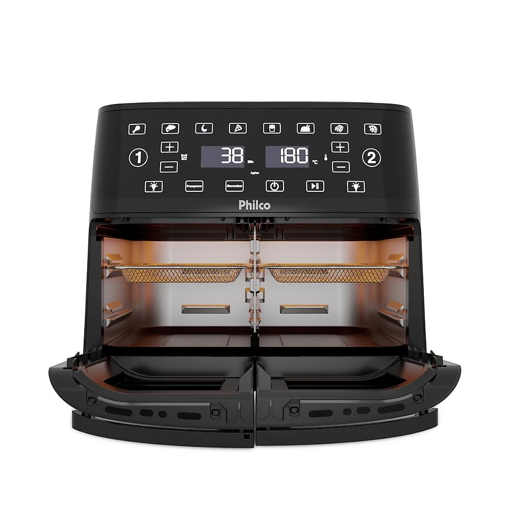 Air fryer philco 14l 4 em 1 painel digital paf14a 220v