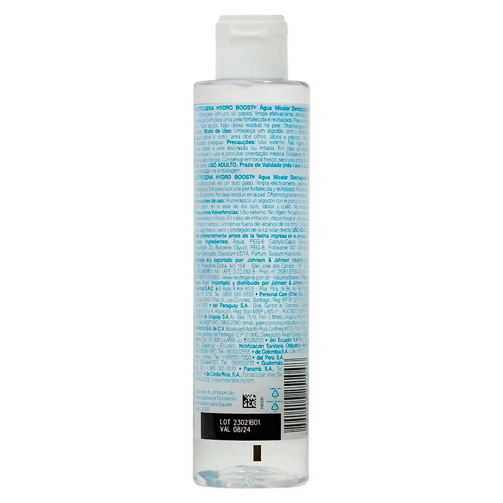 Água micelar neutrogena – hydro boost 7 em 1 200ml