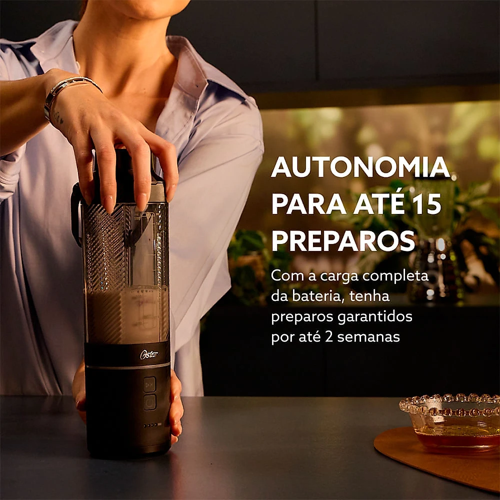 Blender Oster com 01 Velocidade e Capacidade 0,5 Litros - BLSTGFP-B20-000 BIVOLT