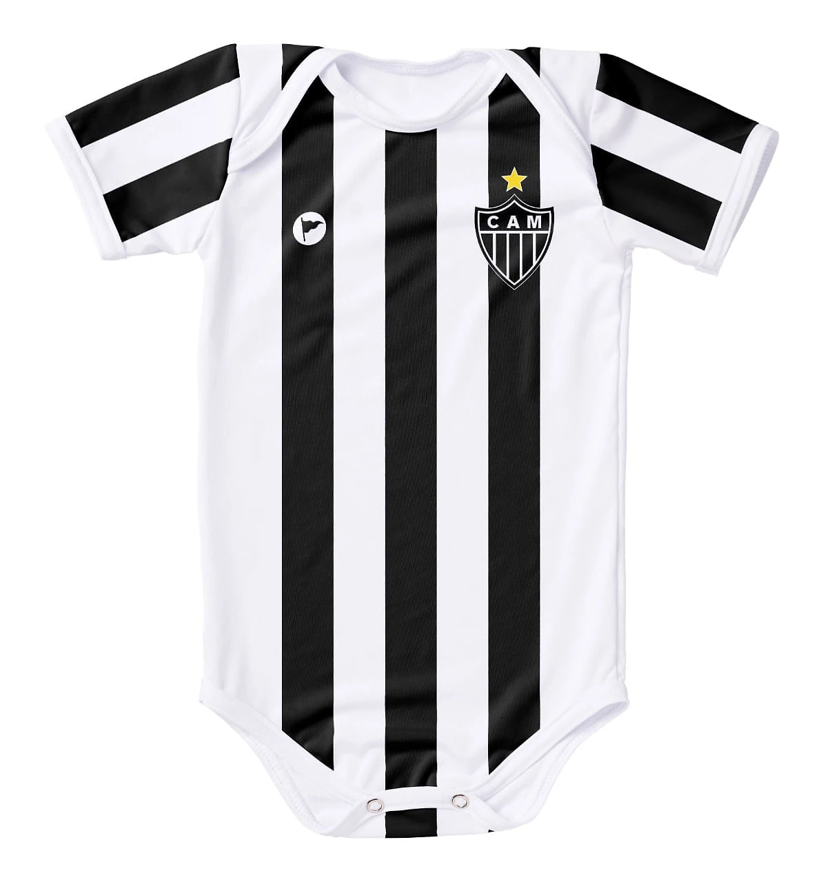 Body Listrado com Proteção UV– Torcida Baby