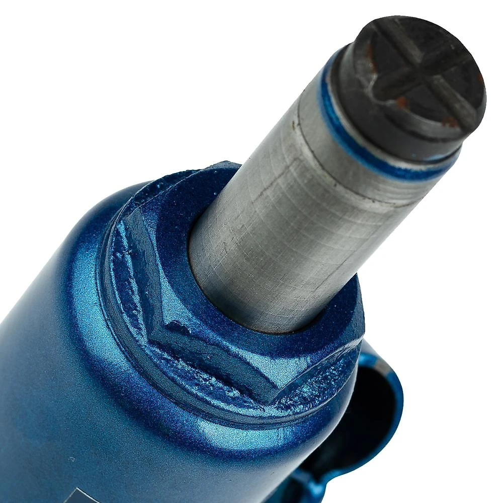 Macaco hidráulico garrafa 2t elevação 181-345mm stels 5110155 válvula de segurança