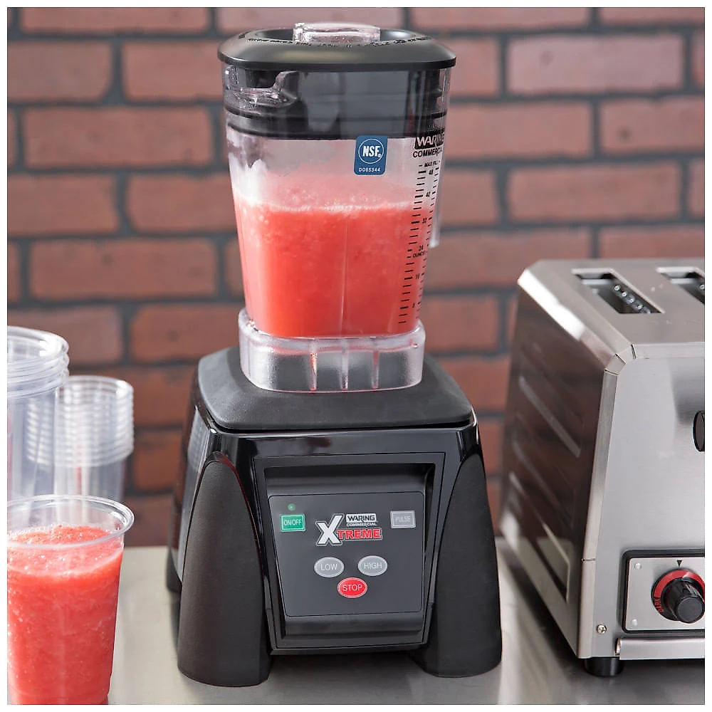 Miniatura Liquidificador Industrial Waring MX1050XTXP Xtreme 3,5 hp com Teclado Eletrônico e Recipiente de 1,42 Litros de Copoliéster 110V