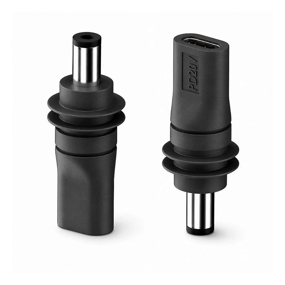 Adaptador USB-C para Starlink Mini com Power Delivery 100W e Conector 5.5mm - Verde