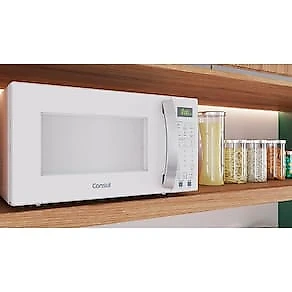 Forno de Micro-ondas Consul CMS46AB com Função Menu Fácil 32L - Branco 110V