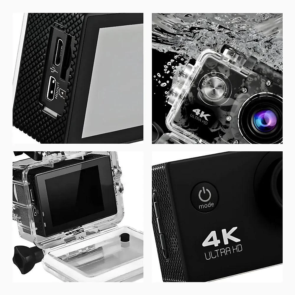 Câmera Filmadora Action Pro 4k Sports Ultra-hd Wi-fi