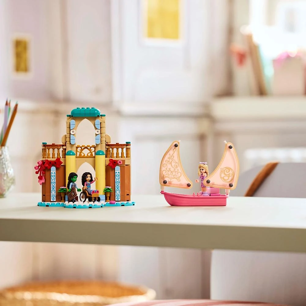 Lego® wicked - glinda, elphaba e nessarose na universidade shiz