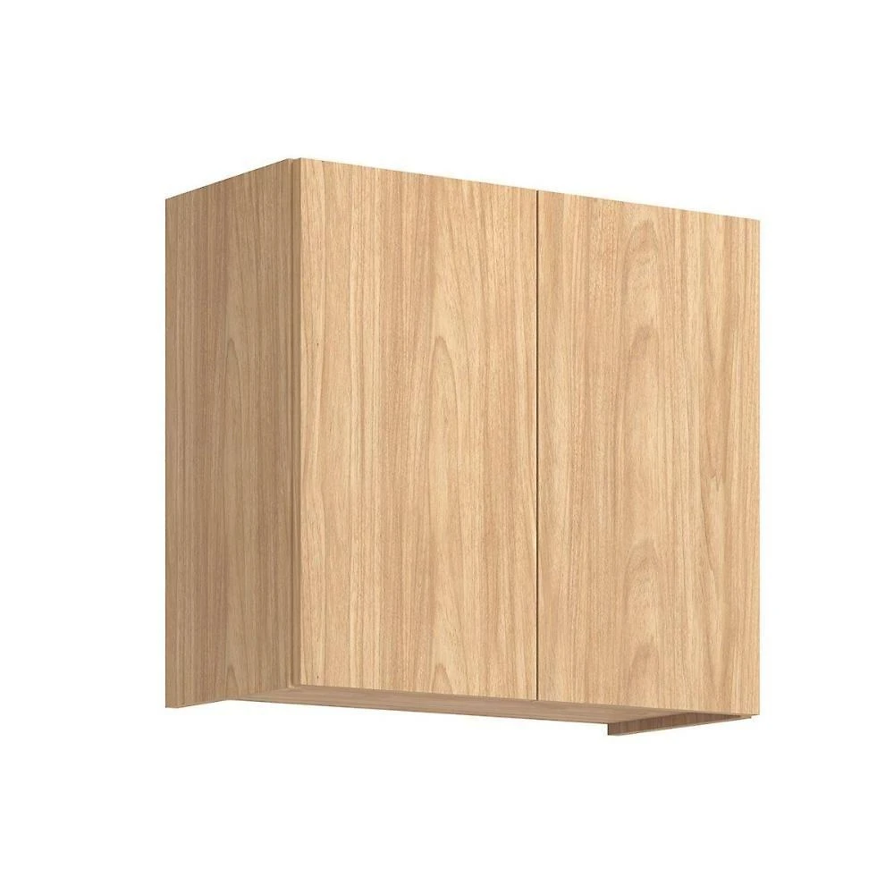 Armário Aéreo P- Cozinha Rebeca C- 2 Portas 70cm Mel - Movelbento