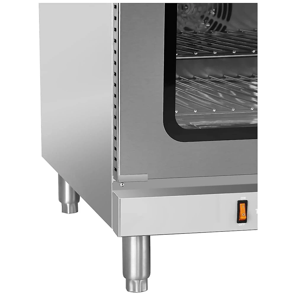 Forno de Convecção de Bancada Comercial KoolMore 81 cm, Capacidade para Pães Grandes, 4 Grades, 3500W, 220V em Inox, Certificado pelo INMETRO.