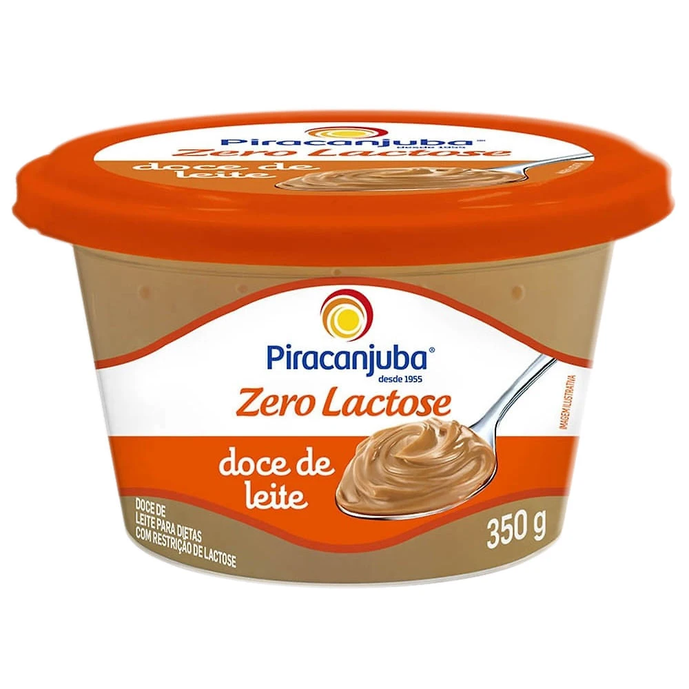 Doce de Leite Piracanjuba Zero Lactose 350g